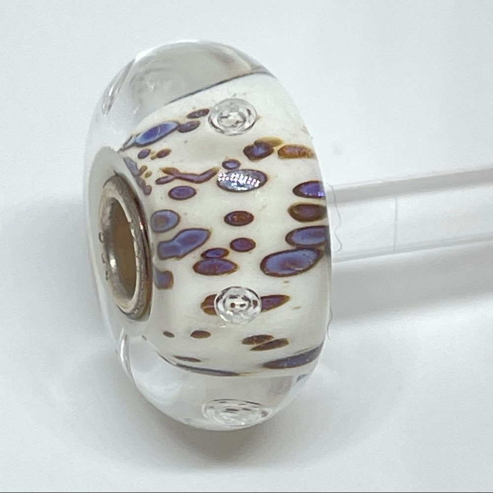 Trollbeads Purple Ripplings